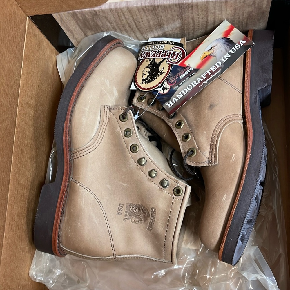 Chippewa 6” men’s lace up boots